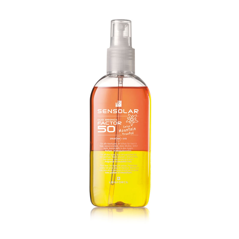 Miniaturbild: Sensolar Duo Bronce Sonnenschutz Spray LSF 50, 50ml