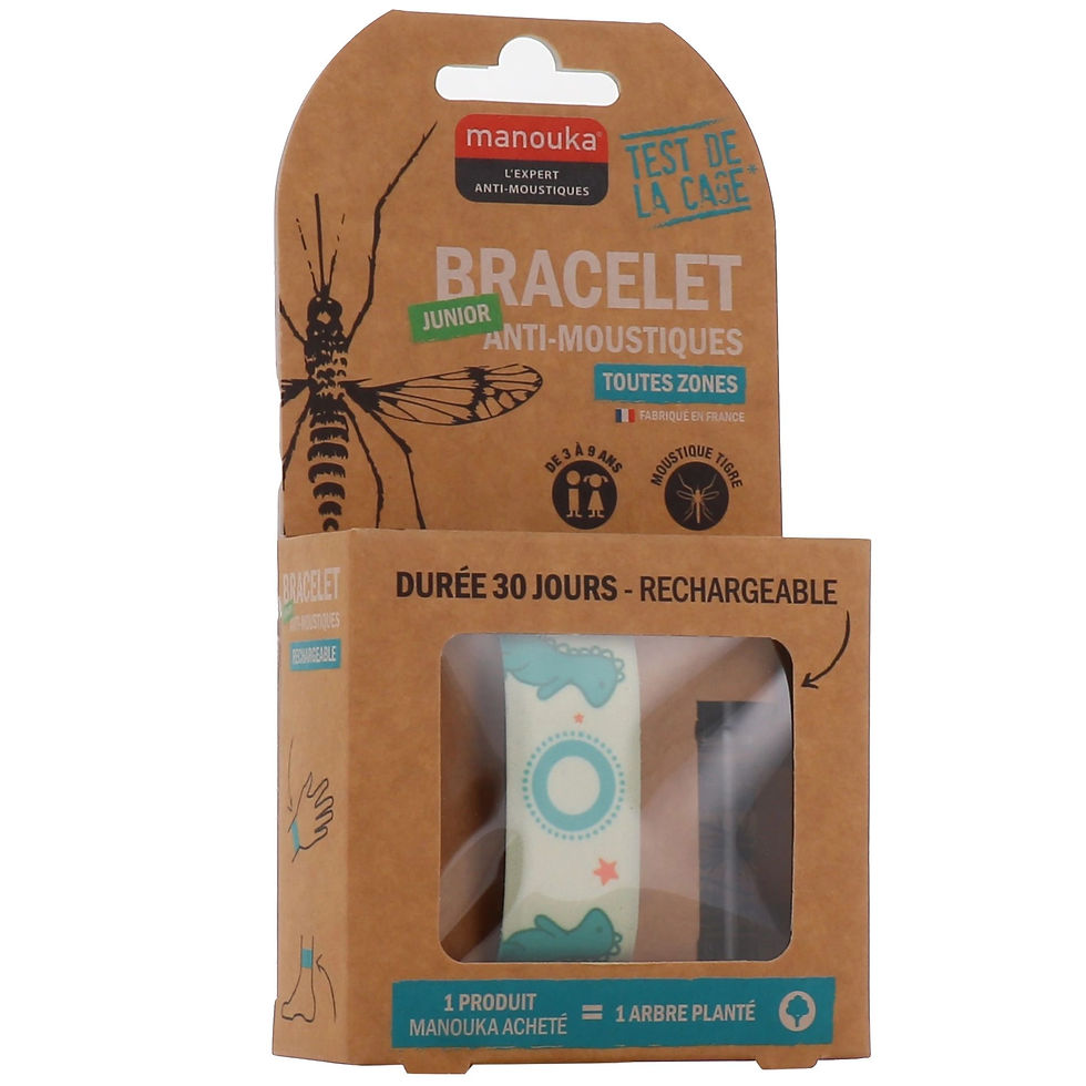 Miniaturbild: Manouka - Anti-Mücken Armband für Kinder, farblich sortiert