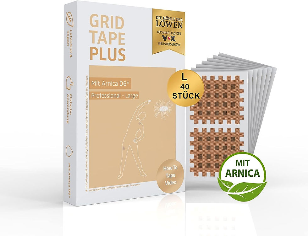 Miniaturbild: Aktimed - GRID TAPE PLUS Gitterpflaster mit Arnika