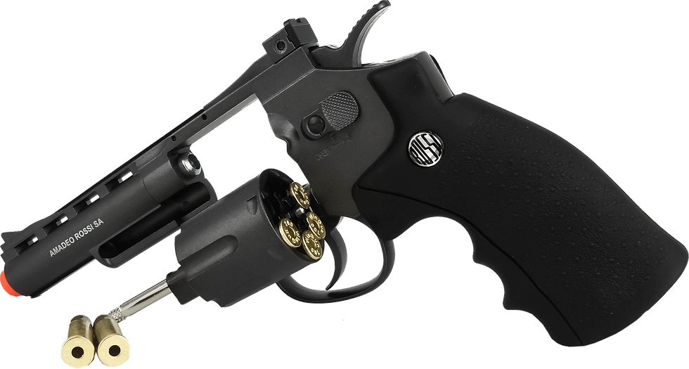 Miniatura: REVÓLVER AIRSOFT ROSSI OXIDADO 4'' (701) CO2 6MM