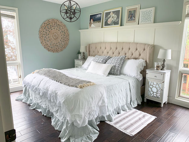ONE PRETTY BED! A MINI MASTER BEDROOM REFRESH