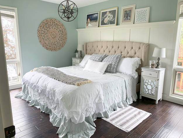 ONE PRETTY BED! A MINI MASTER BEDROOM REFRESH