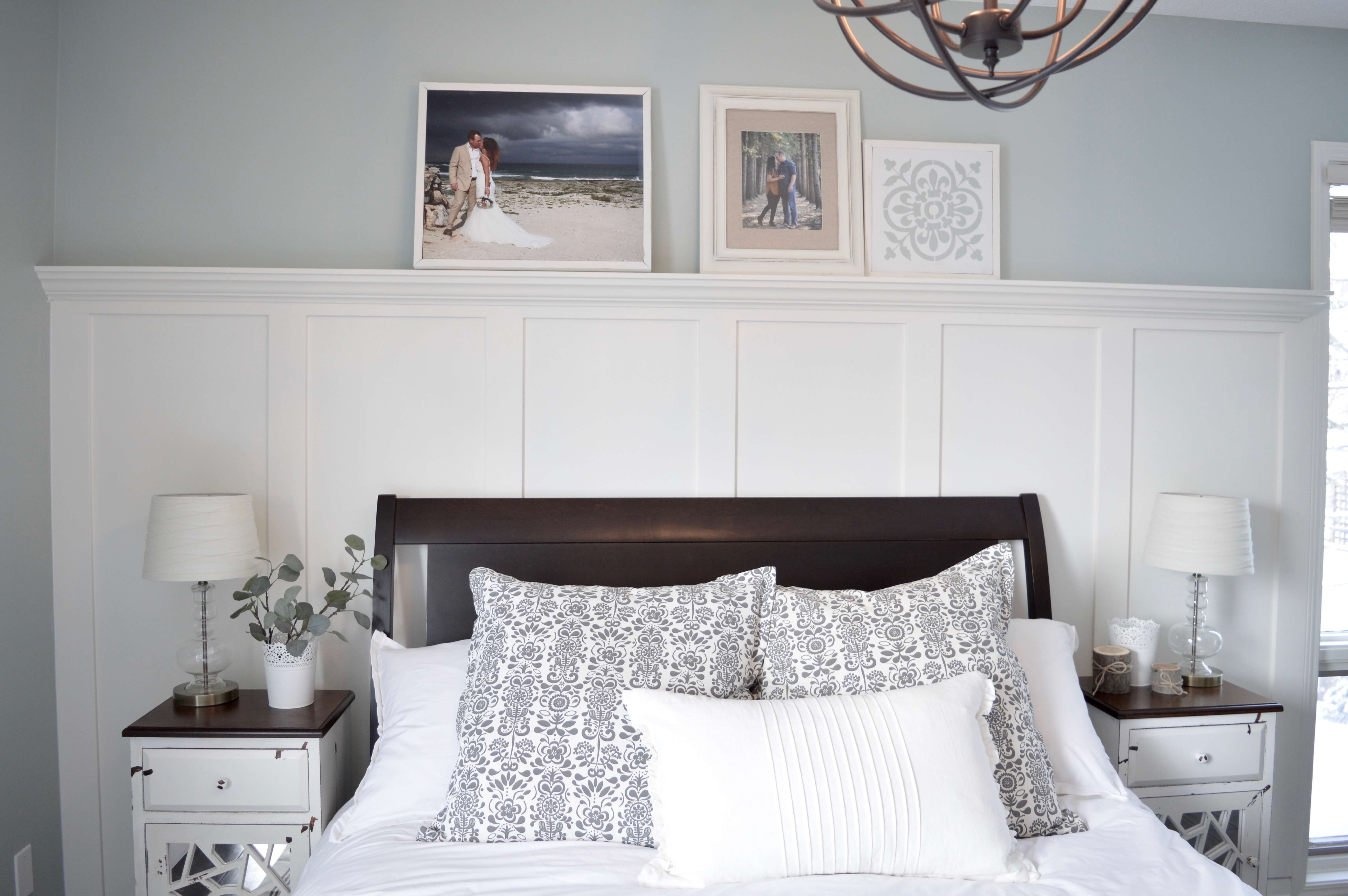 One Day One Wall One Diy Wainscoting