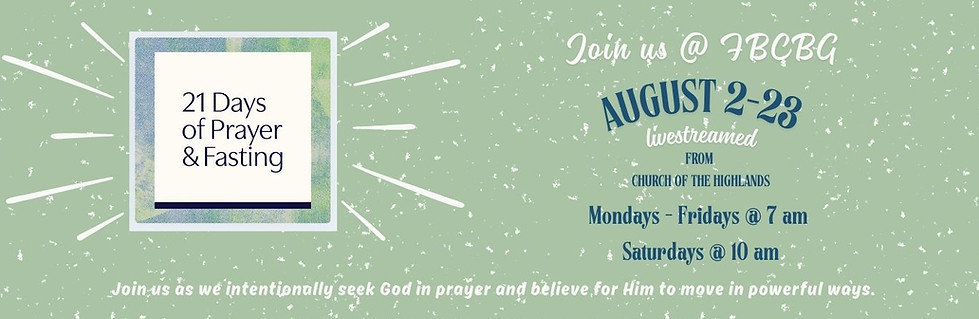 21 Days of Prayer