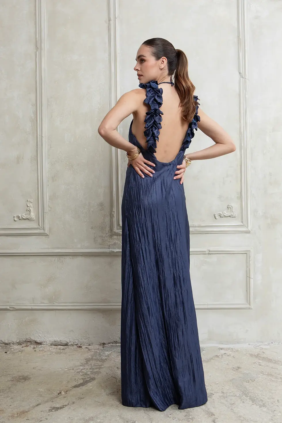 Μικρογραφία: CALYPSO MAXI PLEATED DRESS