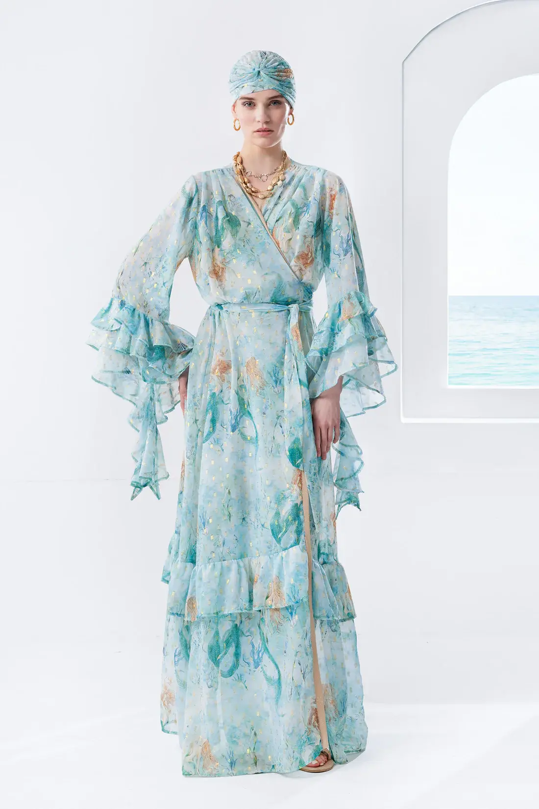 Nerissa Kimono Blue