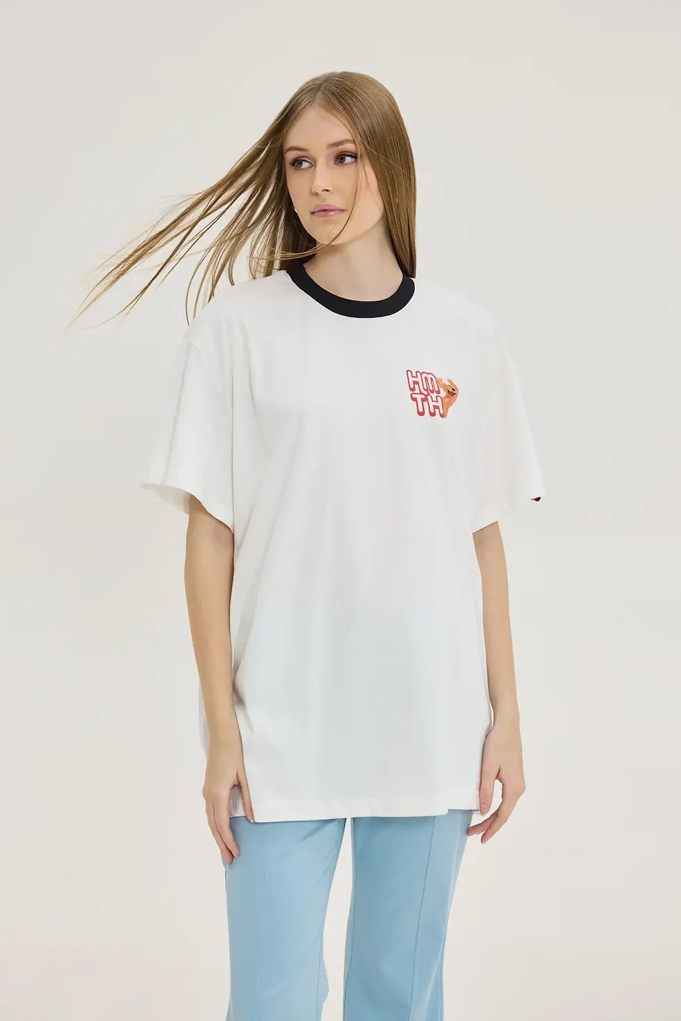 Thumbnail: Cheetah T-shirt Off White (Dog Days)