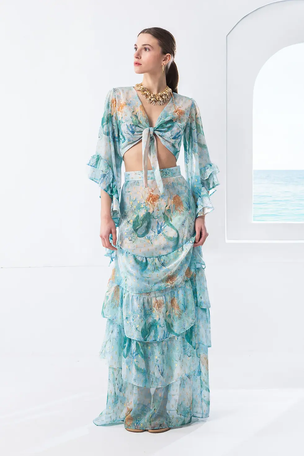 Thumbnail: Calypso Skirt Blue
