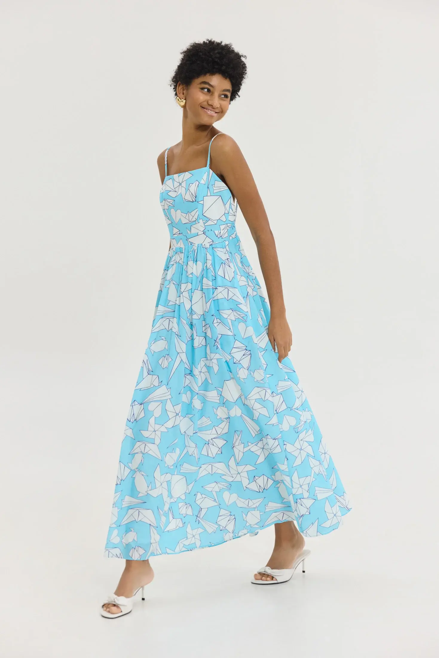 Mary Dress (Light Blue)