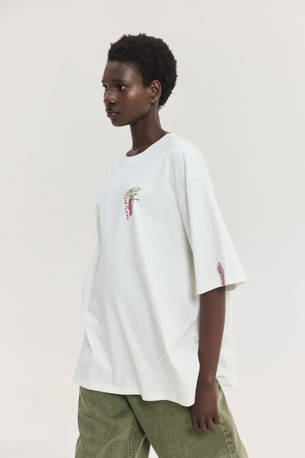 Thumbnail: Cheetah Off White T-Shirt (Elevator)
