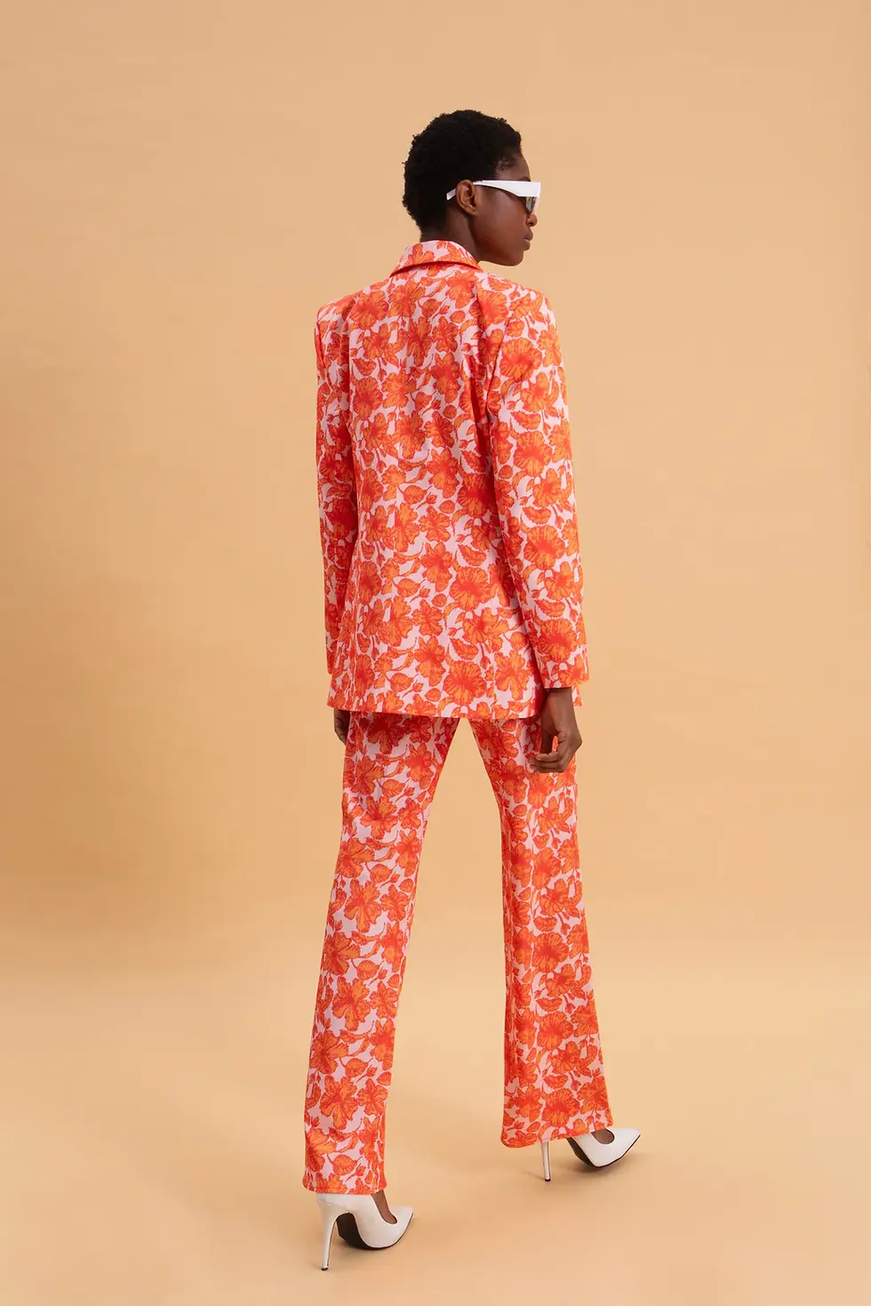 Μικρογραφία: CORAL HIBISCUS 100% COTTON PANTS
