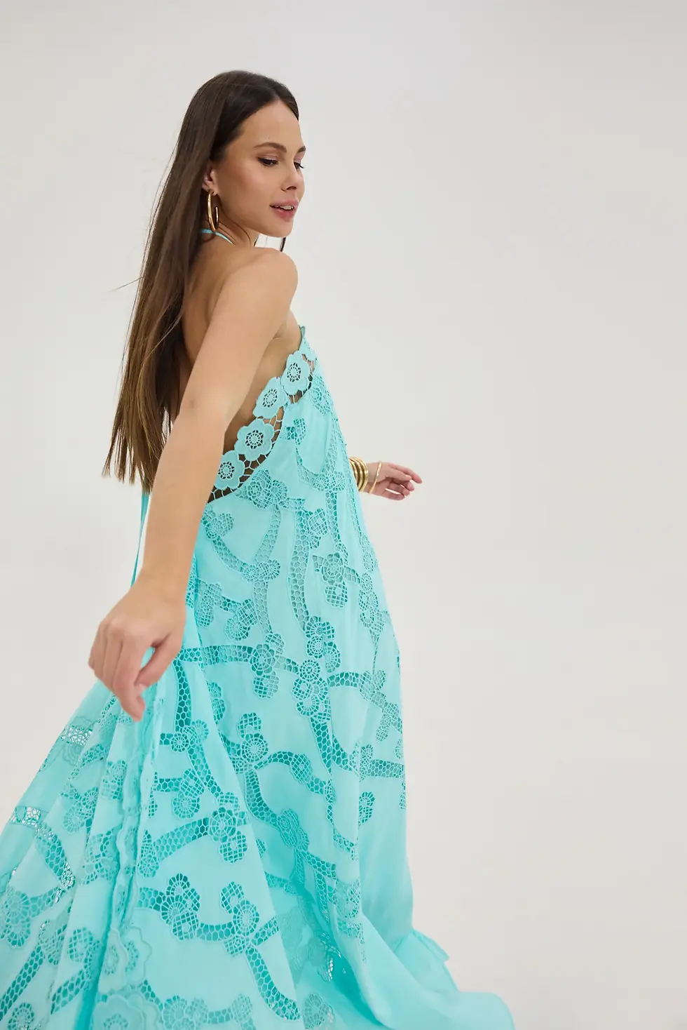 Μικρογραφία: Bloom Dress (Aqua)