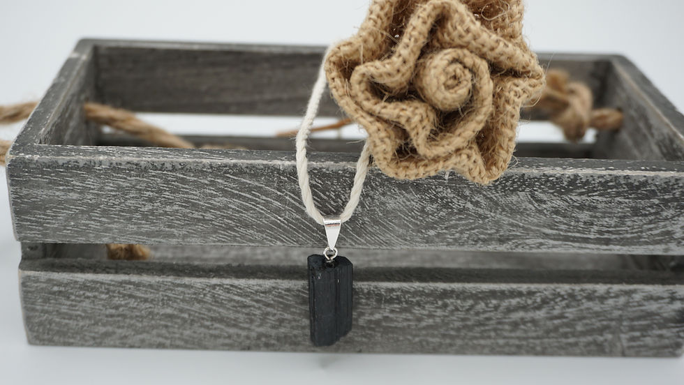 Black Tourmaline Pendant