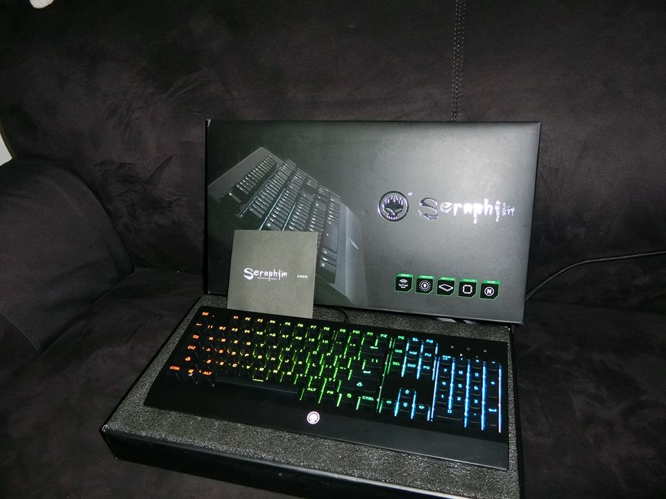SERAPHIM RGB light Mechanical keyboard
