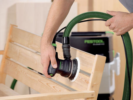 Dustless Sanding with Festool: The "Secret Weapon" for Flawless Wood Door Restoration