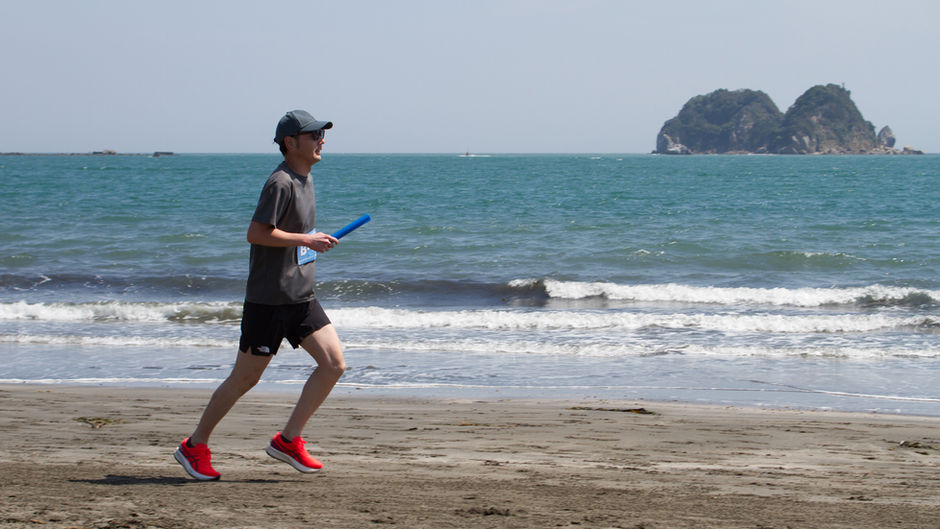 阿南淡島ビーチリレーマラソン