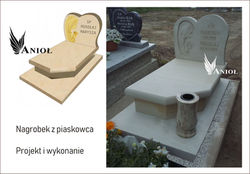 nagrobek piaskowiec