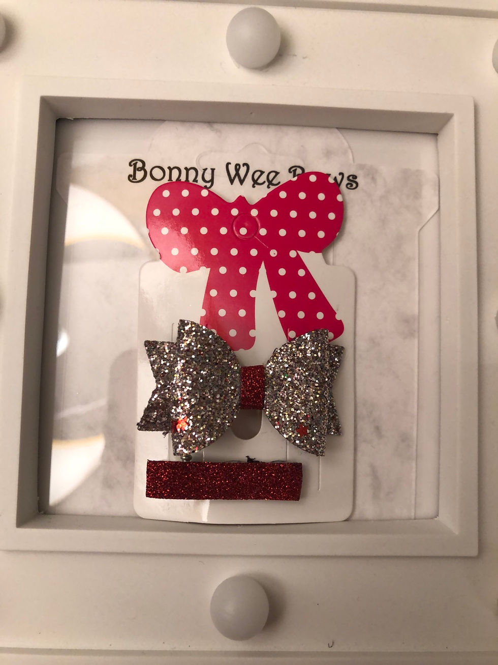 Thumbnail: Dainty Bow & Matching clip