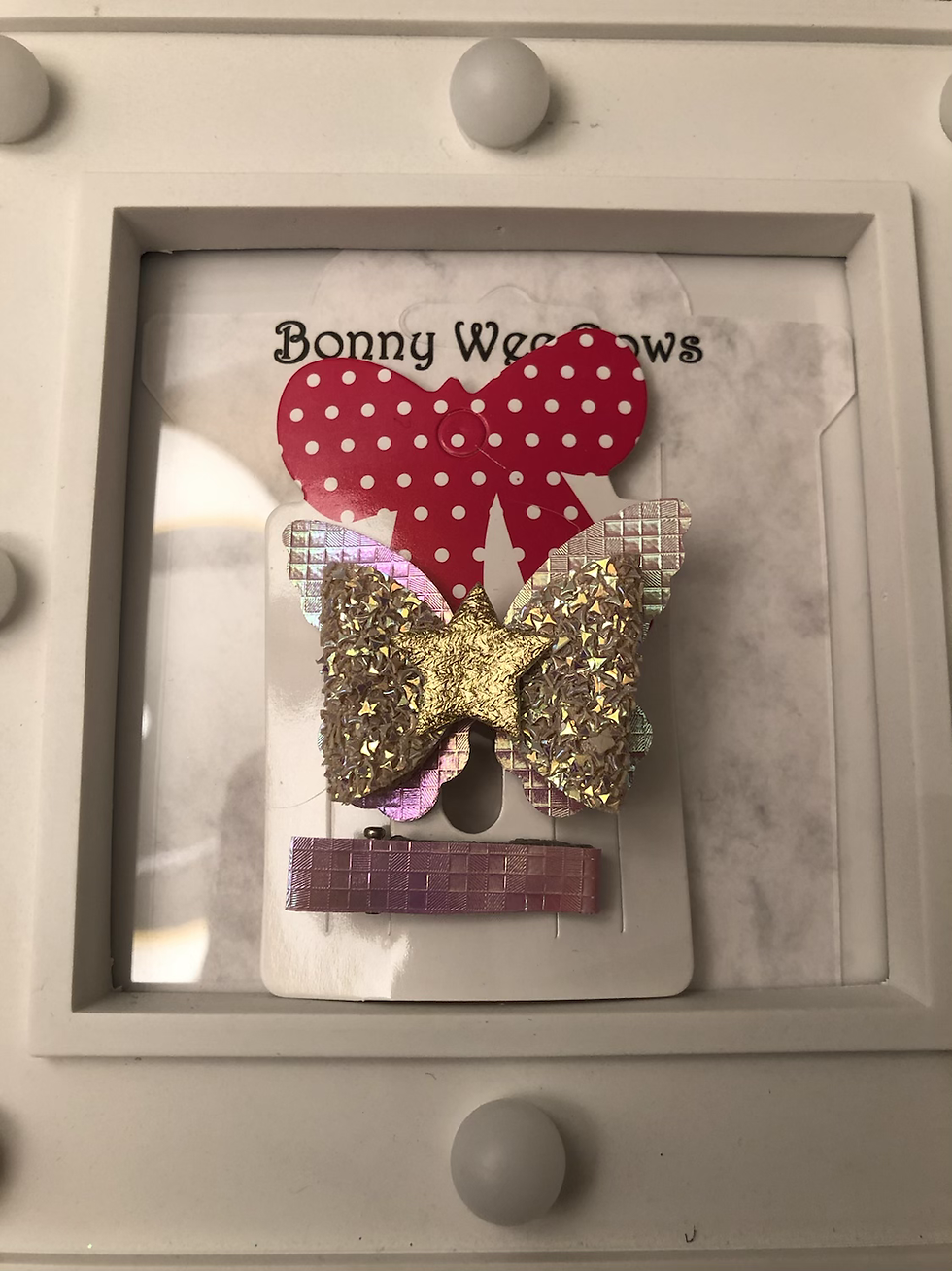 Thumbnail: Dainty Bow & Matching clip