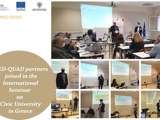 MED-QUAD: o ρόλος των Κοινωνικών Πανεπιστημίων στη συνεργασία μεταξύ πανεπιστημίων και πολιτών