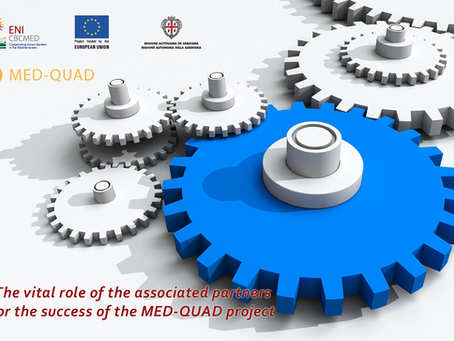 Οι υποστηρικτές εταίροι του έργου MED-QUAD αναπτύσσουν διακρατική συνεργασία στη Μεσόγειο.