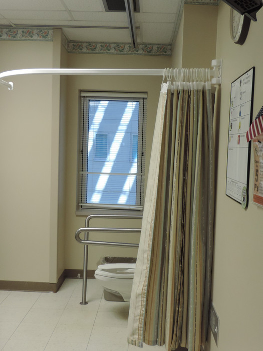 Medical Shower Curtain System for Hospitals PRVC Systems