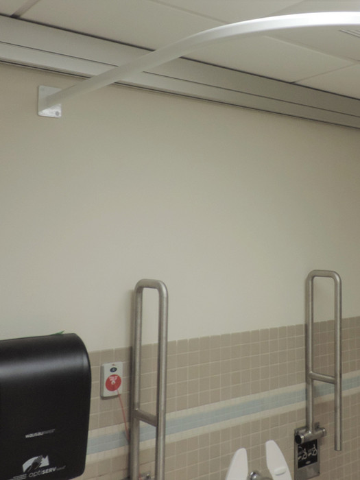 Medical Shower Curtain System for Hospitals PRVC Systems