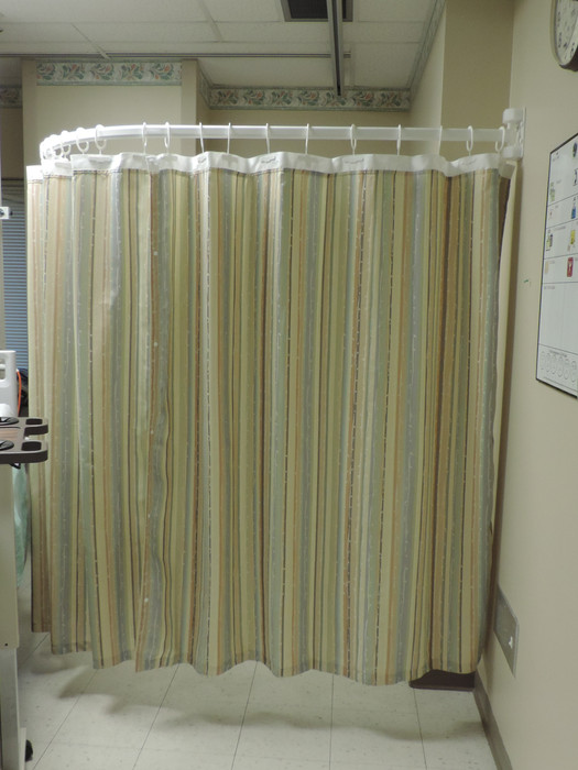 Medical Shower Curtain System for Hospitals PRVC Systems