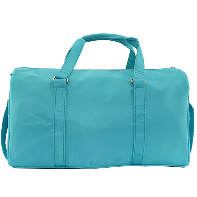 Thumbnail: Teal duffel bag