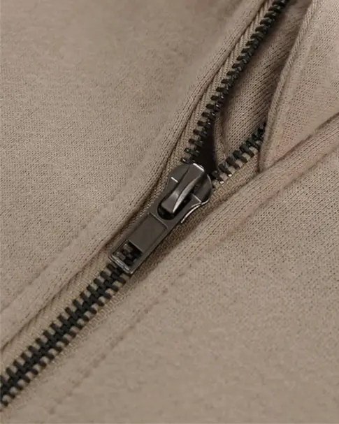 Elevate Crop Fleece Jacket - Oat