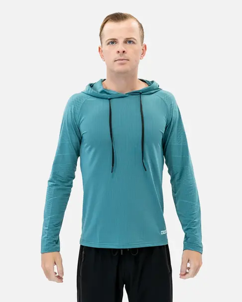 Gridiron Lightweight Hoodie - Glacier