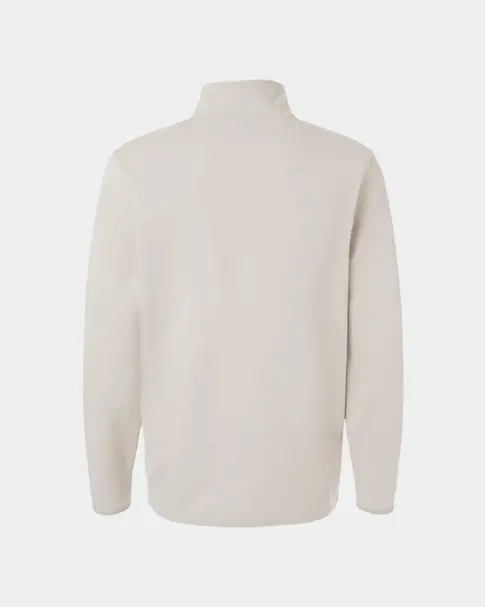 Premium Terry-Tech Quarter Zip - Salt