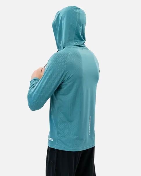 Gridiron Lightweight Hoodie - Glacier