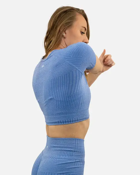 Defy Crop Top - Olympic