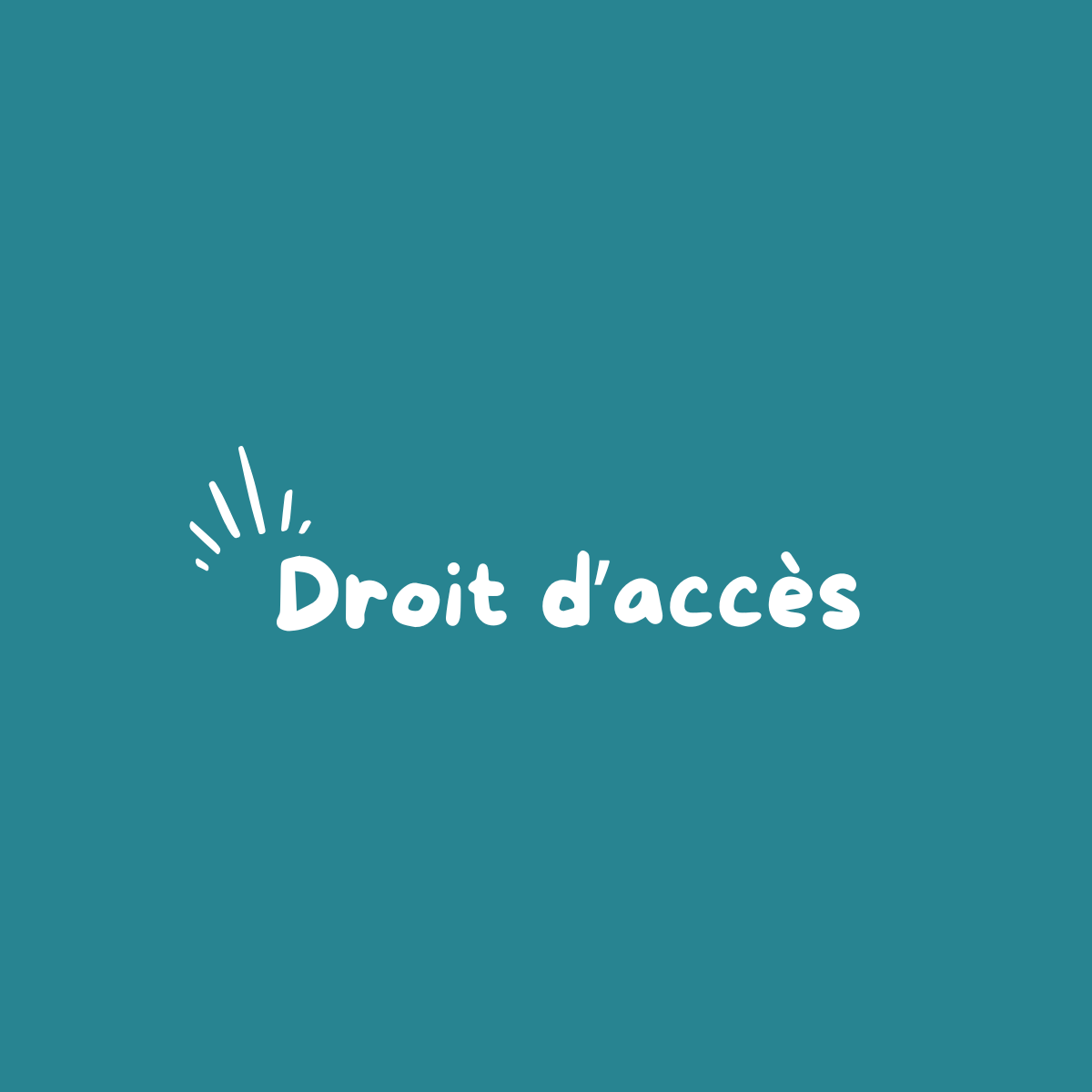 Droit d'accès CP