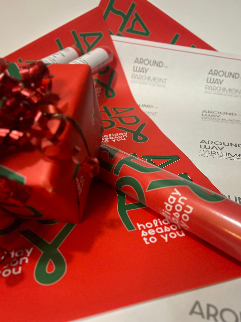 Thumbnail: Happy Holidays Wrapping Paper