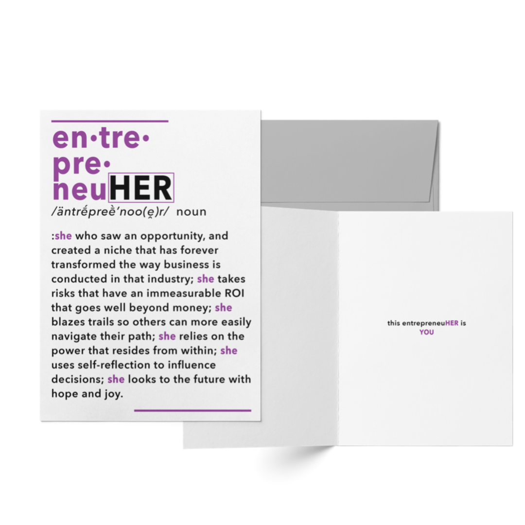 Definition of an EntrepreneuHER