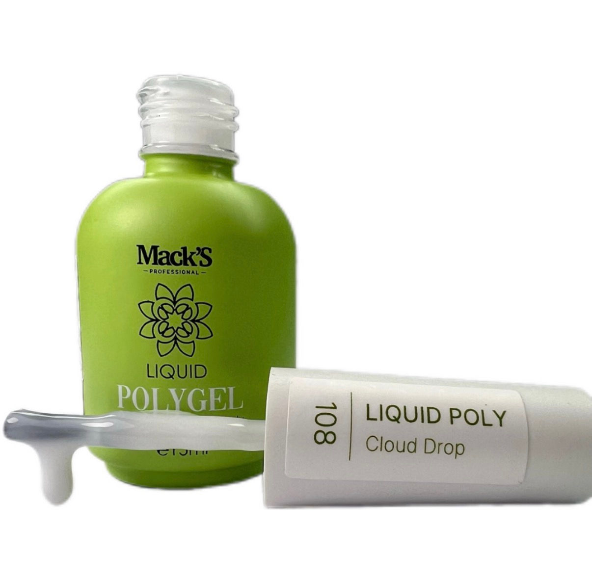 Liquid Polygel Cloud Drop 108, 15ml Mack’s