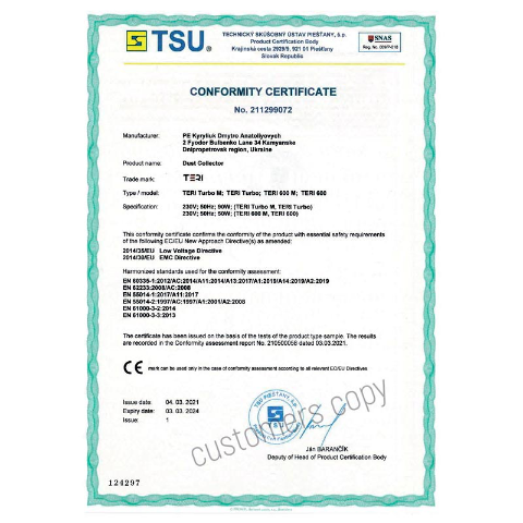 Thumbnail: 100W Built-in nail dust collector Teri 800 white (silver mesh)