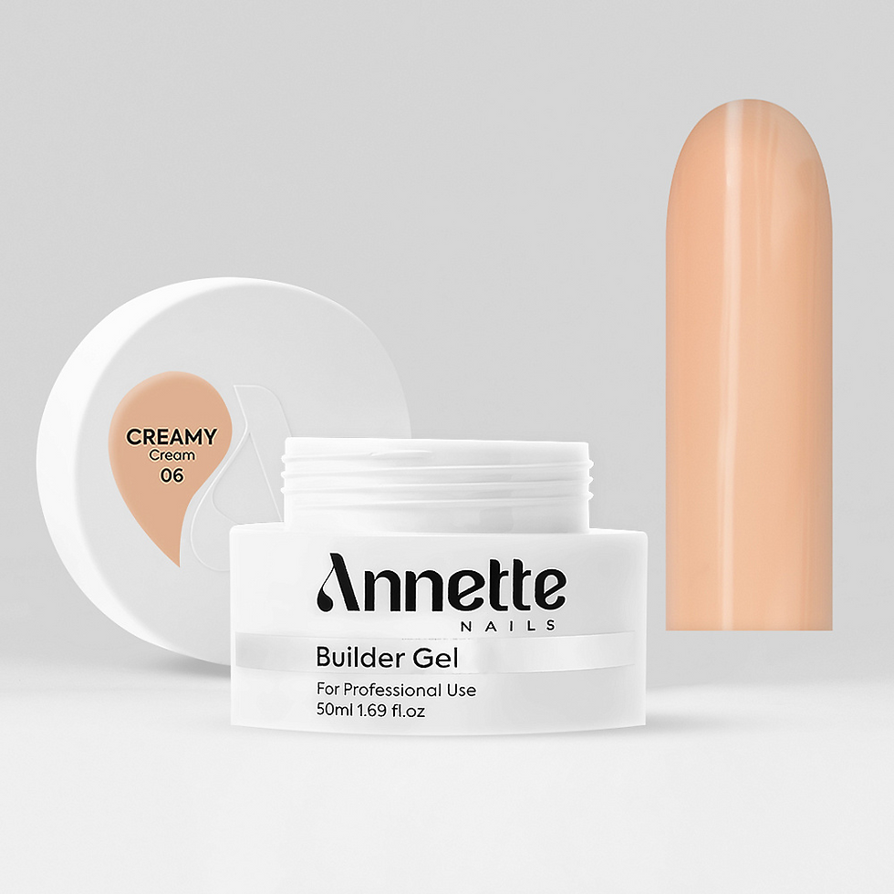 Thumbnail: Builder Gel CREAMY Cream 06, 50g Annette Nails