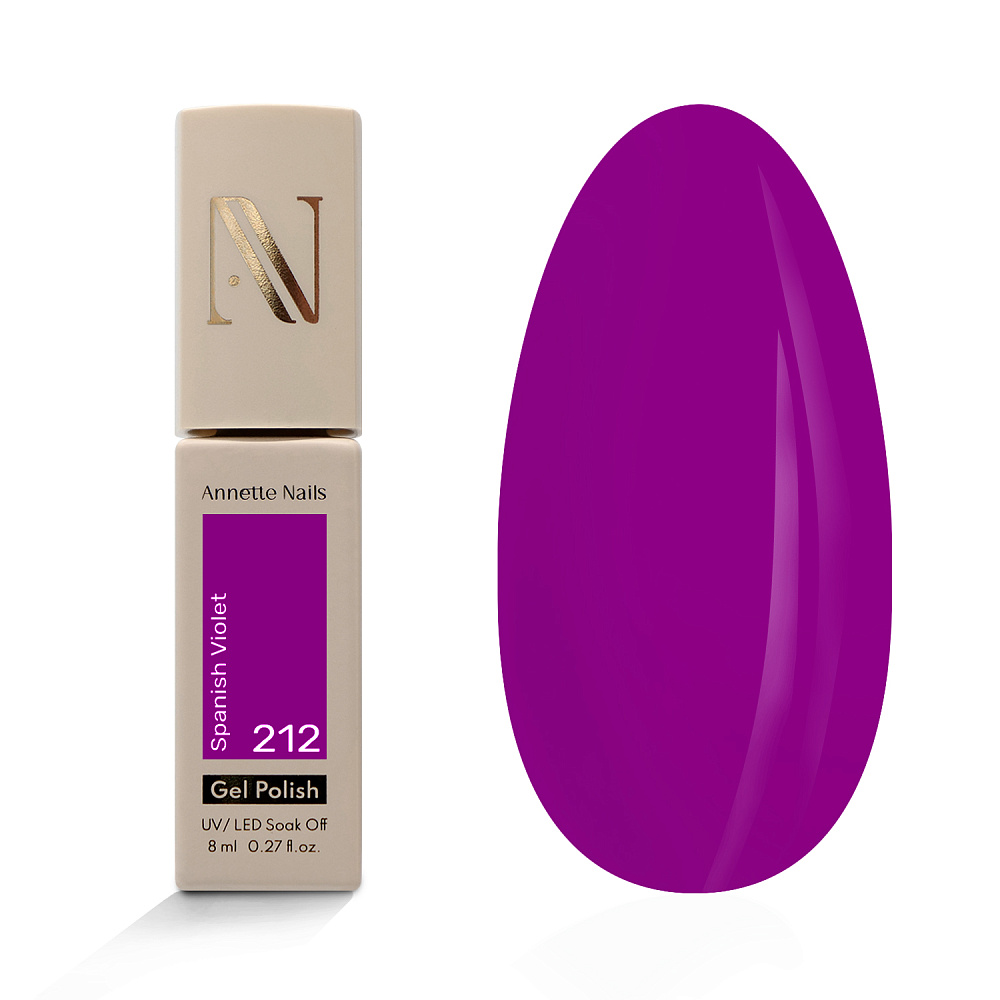Gel Polish LAVENDER Spanish Violet 212 Annette Nails