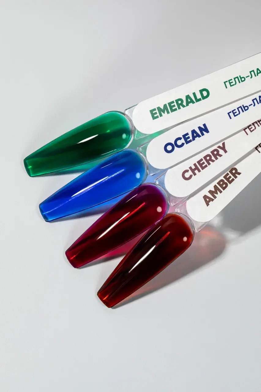 Thumbnail: Gel Polish GLASS Emerald 8ml Patrisa Nail