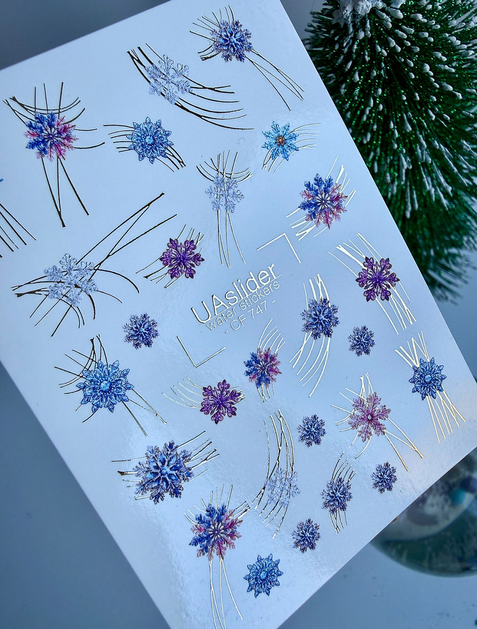 UA Slider CF 747 (Color and Foil)