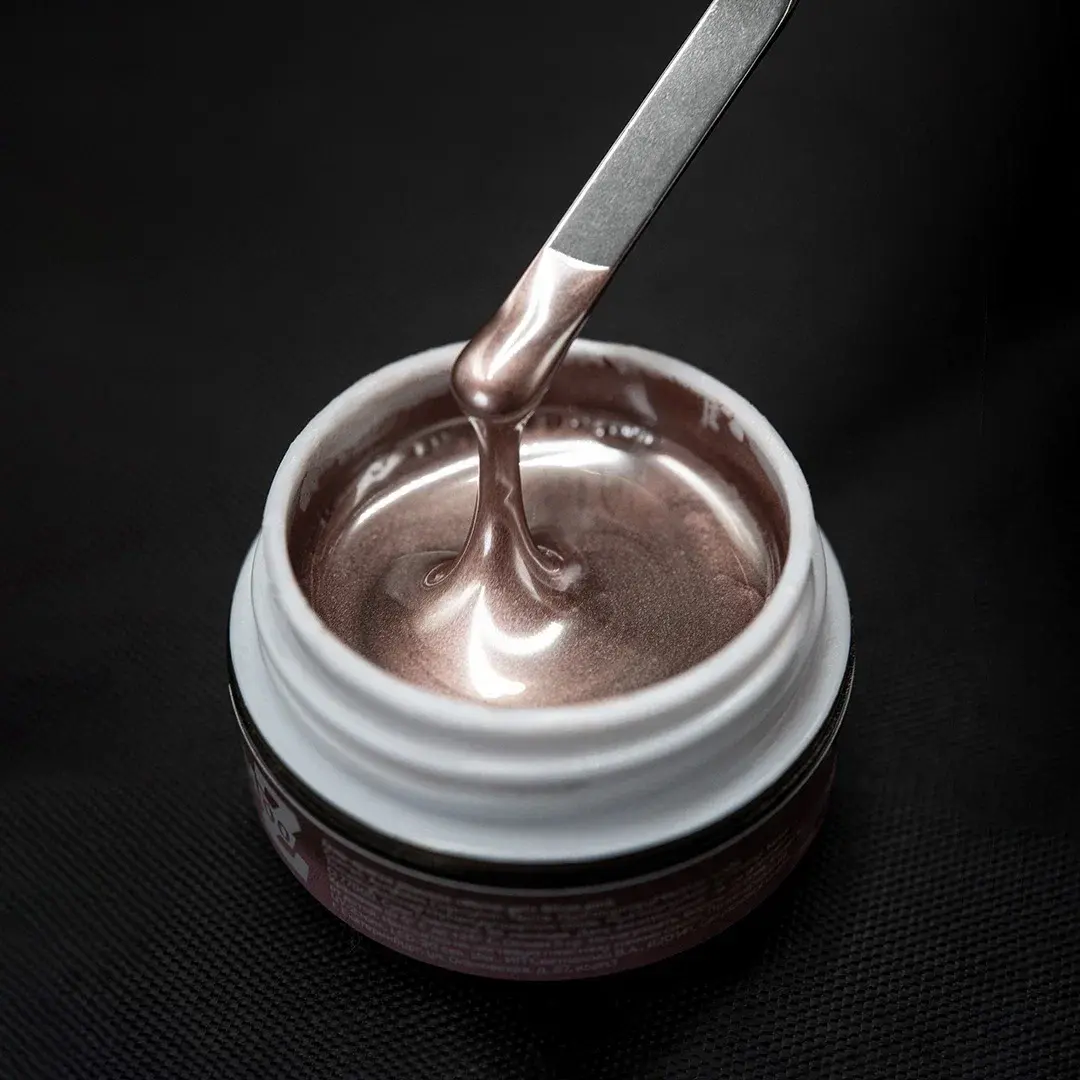 Gel Paint Metal Silver Pink 5g, Mooz
