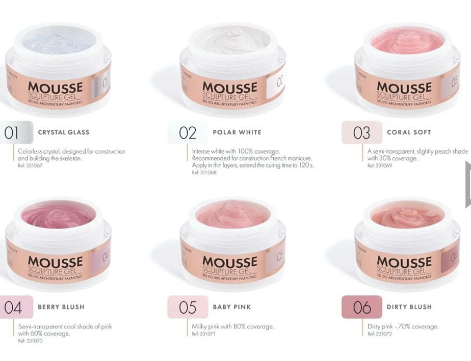 Thumbnail: Victoria Vynn Mousse 04 Sculpture Gel BERRY BLUSH 15g