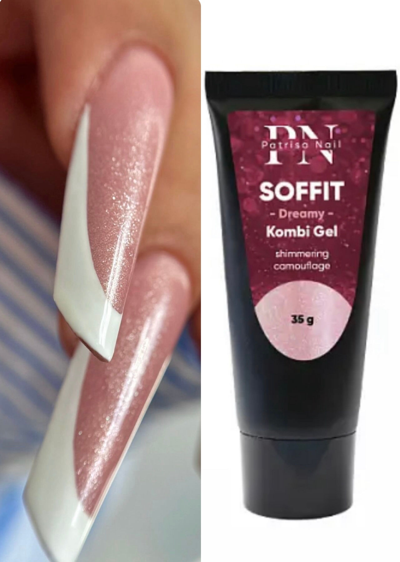 Polygel Soffit Dreamy, 35g Patrisa Nail 
