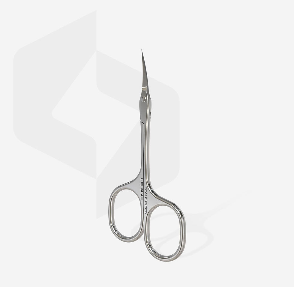 Thumbnail: Professional cuticle scissors “Asymmetric” UNIQ 30/4