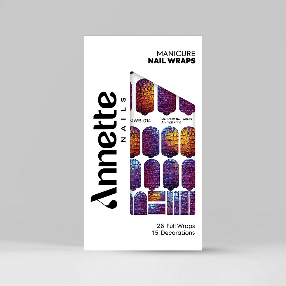 Thumbnail: Manicure Wraps 014 Annette Nails