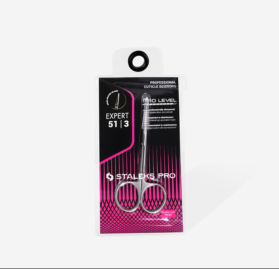 Thumbnail: Staleks Professional Cuticle Scissors with hook EXPERT 51/3 