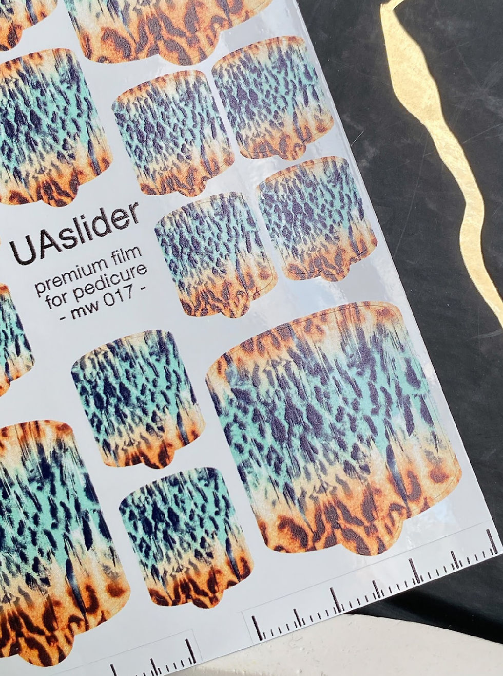 UA Slider Pedicure Wraps mw017